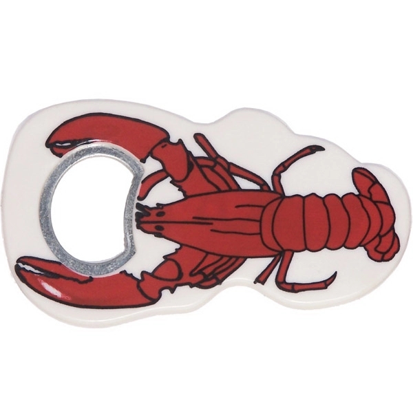 Jumbo size lobster shape magnetic bottle opener - Image 2