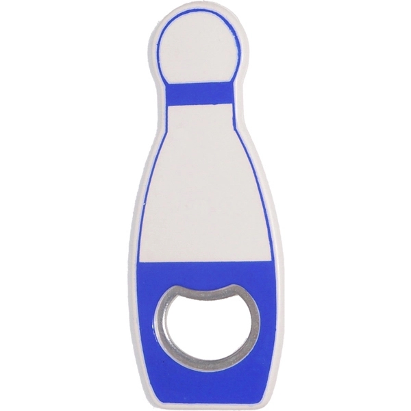 Jumbo size bowling pin shape magnetic bottle opener - Image 2