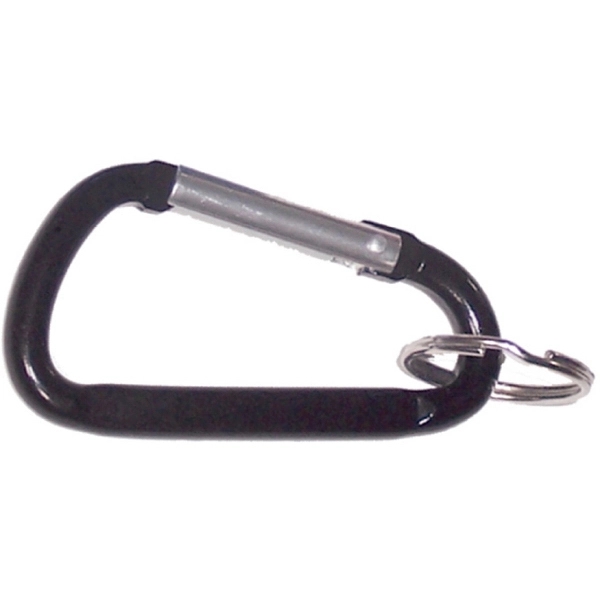 Carabiner with split key ring - Image 2