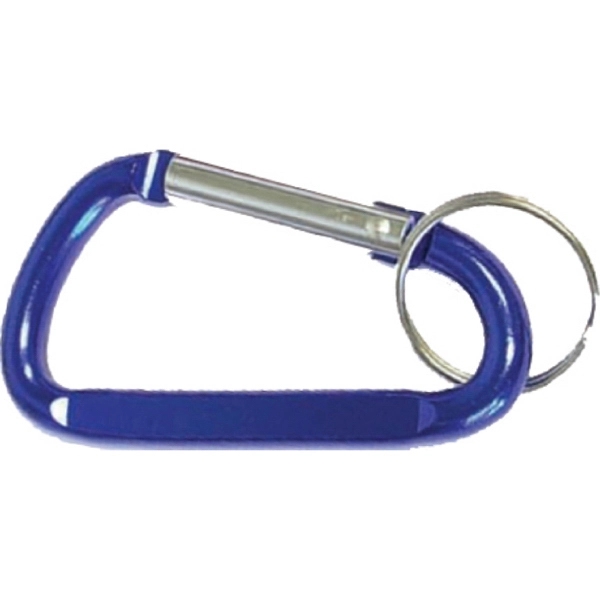 Carabiner with split key ring - Image 3