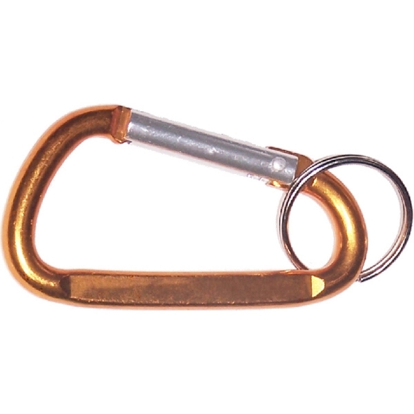 Carabiner with split key ring - Image 4