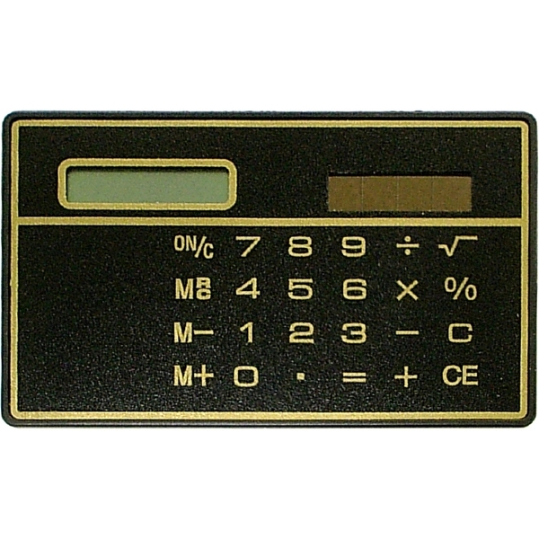 Ultra thin solar powered calculator - Image 2
