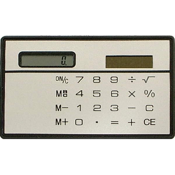 Ultra thin solar powered calculator - Image 3