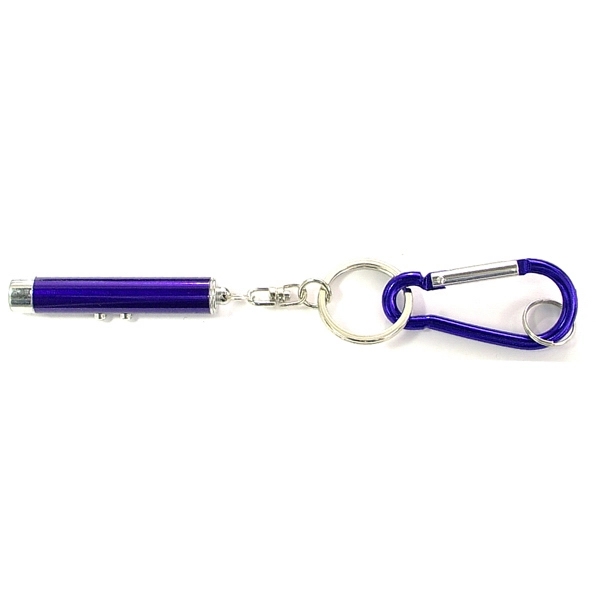 Laser pointer and flashlight key chain - Image 3