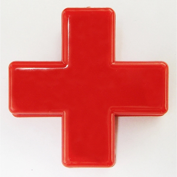 Red cross shape magnetic memo clip holder - Image 2
