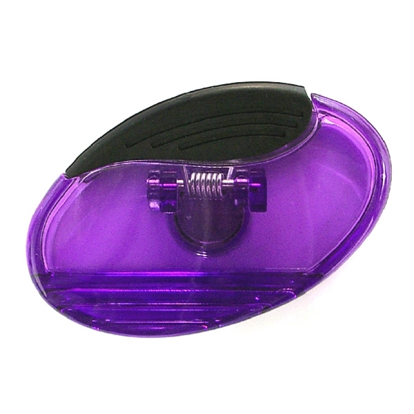 Jumbo size oval magnetic memo clip holder - Image 5