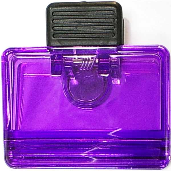 Jumbo size rectangular magnetic memo clip holder - Image 5