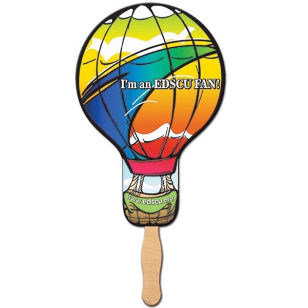 Balloon, light bulb offset fan