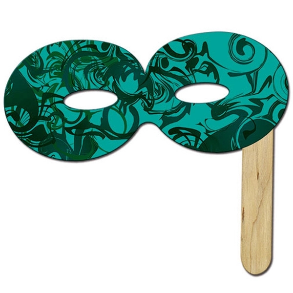 Round Mask on a Stick