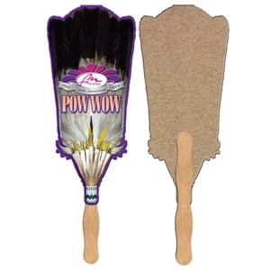 Broom Recycled Hand Fan
