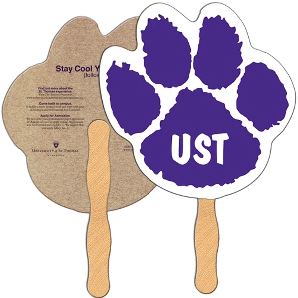 Paw Recycled Hand Fan