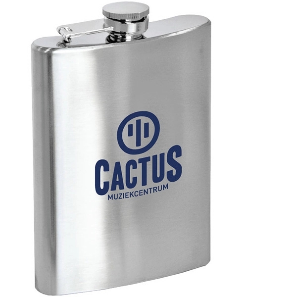 Lincoln - 8 oz Stainless Steel Hip Flask