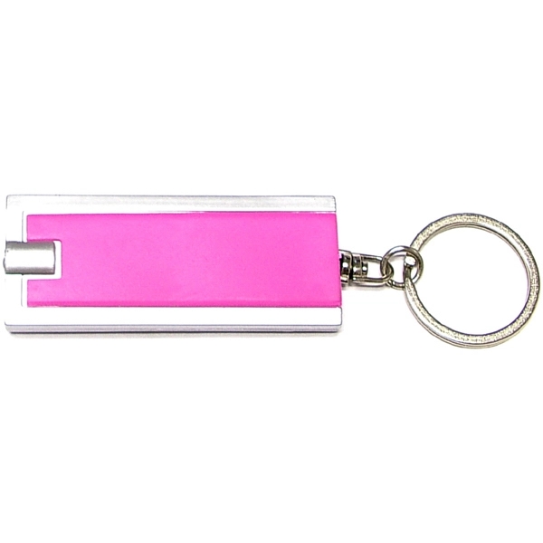 Super bright LED flashlight  swivel keychain - Image 8