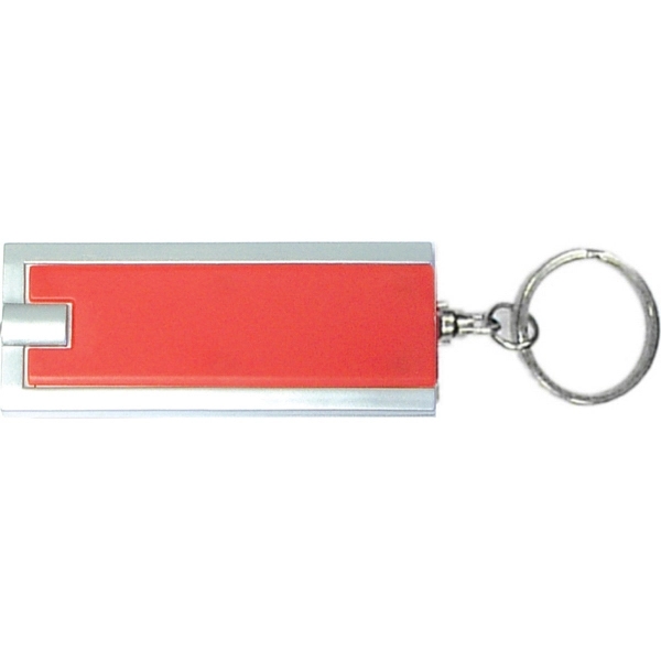 Super bright LED flashlight  swivel keychain - Image 10