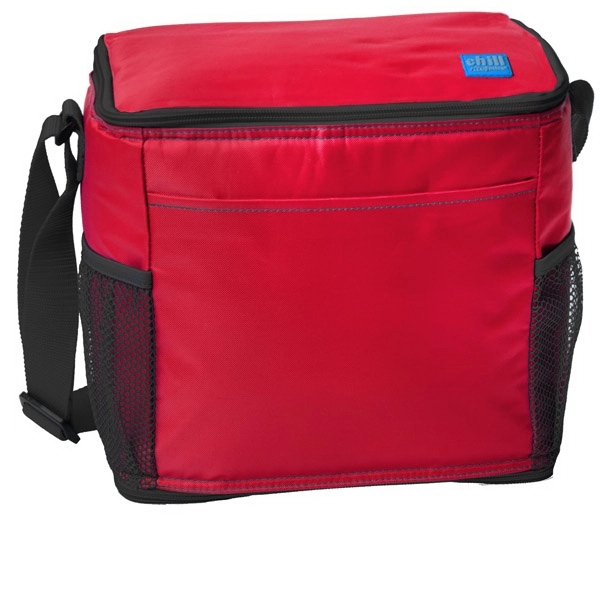 Chill By Flexi-Freeze® 12-Can Cooler with Mesh Pockets - Image 2