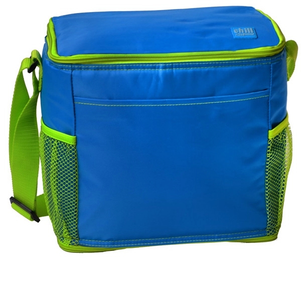 Chill By Flexi-Freeze® 12-Can Cooler with Mesh Pockets - Image 3