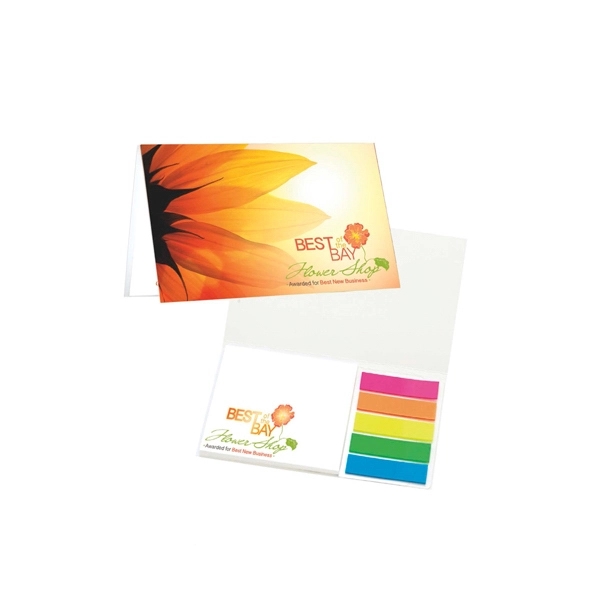 Mylar Flag and Notepad Booklet