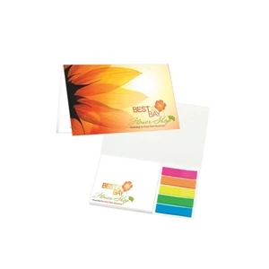 Mylar Flag and Notepad Booklet