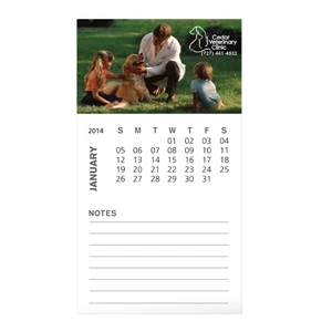 30 mil Business Card Magnet and 12 Sheet Calendar