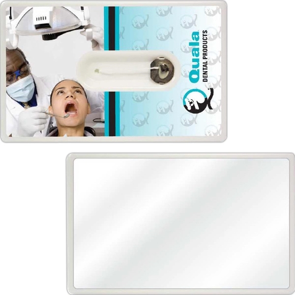Credit Card Style Dental Floss with Mirror
