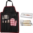 BBQ Set with Fork and Apron
