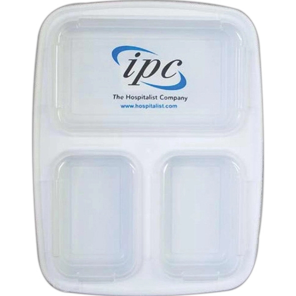3 Compartment Microwavable/Takeout Reusable Container
