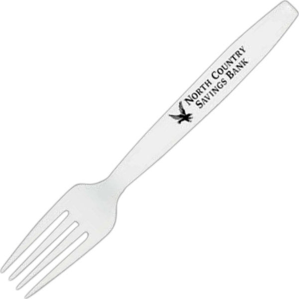 Extra Heavy Duty White Plastic Fork