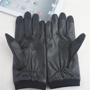 Leather Touch Screen Stylus Gloves