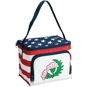 Stars & Stripes 6 Can Cooler / Lunch Bag