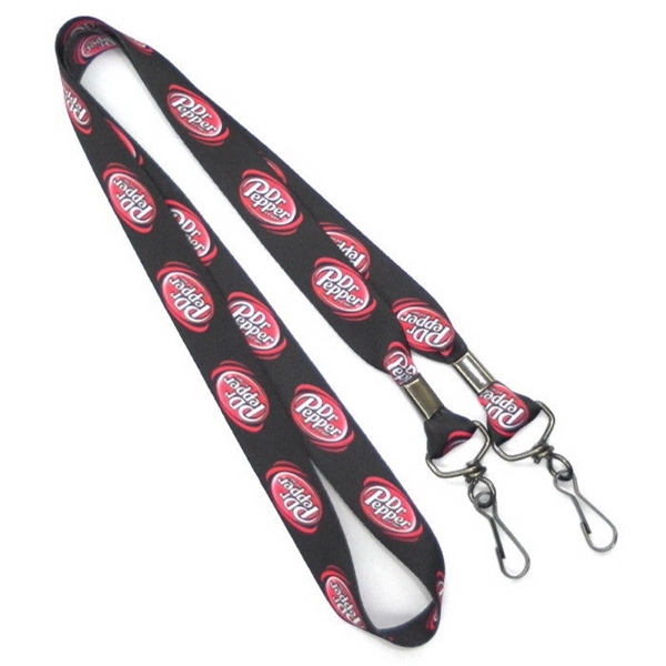 Open-ended Lanyard w/ Full Color Sublimation Double ended - Image 2