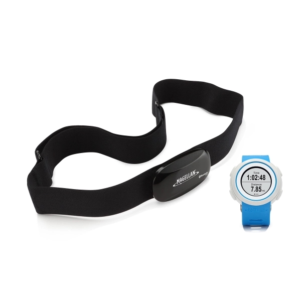 Echo Fitness Watch with Heart Rate Monitor, Blue