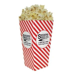 Straight Edge Popcorn Box