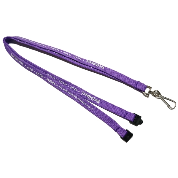 Tube Lanyards with Safety Breakaway