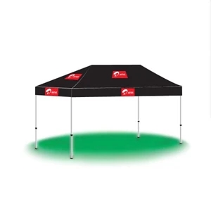 10ftx15ft Custom Pop Up Printed Canopy Tent - 2 Color