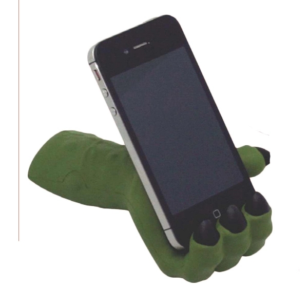 Monster Hand Phone Holder Squeezies® Stress Reliever - Image 1