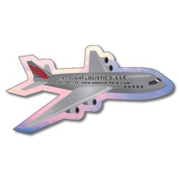 Magnet - Airplane Shape (3.8&quot; x 2&quot;) - 20 mil