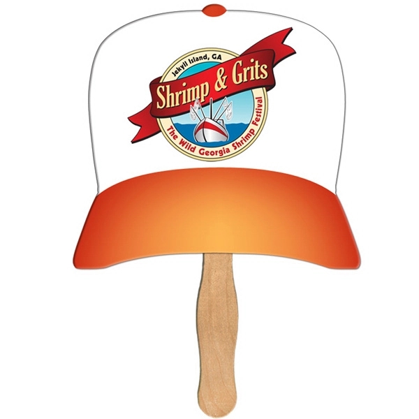Baseball Cap Hand Fan - Image 1