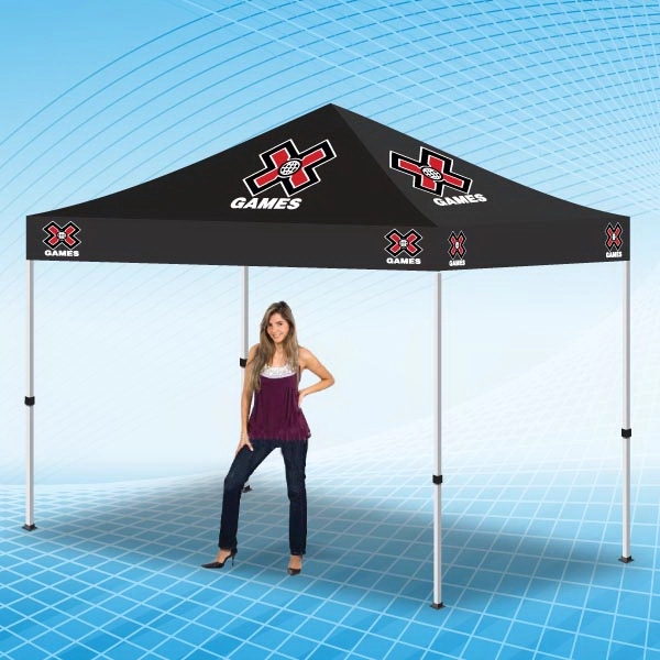 Tent 10x10 Full Color Pop Up Portable Outdoor Canopy Tent - Image 2
