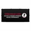 15 Foot Tent Back Wall with Logo Graphic-2 Color