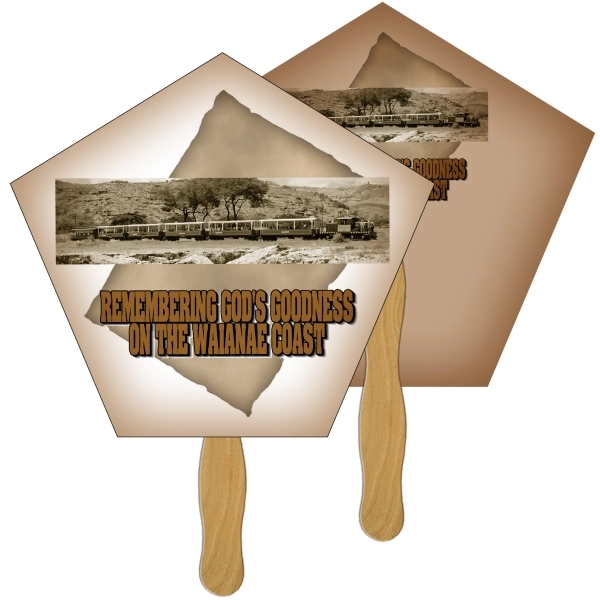 Church Hand Fan Full Color - Image 2