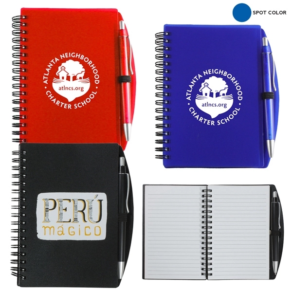 Carmel Jotter Notepad Notebook with Pen - Image 2
